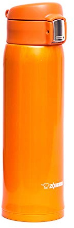 Zojirushi SM-SHE48DV Stainless Steel Mug, 16 Ounce, Vivid Orange