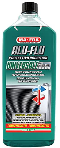 MAFRA, Alu-Flu, Protettivo Radiatori Universale, Liquido di Raffreddamento Per Motori di Nuova Generazione, Colore Verde