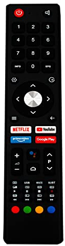 Neu GCBLTV02ADBBT ErsatzFernbedienung für KOGAN CHIQ SABA SYINIX L40H7A U43H7A L32H7A 50H7A U55H7A U58H7A U65H7A RF9220 XT9310 XU9220 RH9220 RF9230 RH9210 XU9210 XR9510 XT9510 XR9210 XT9610 Controller