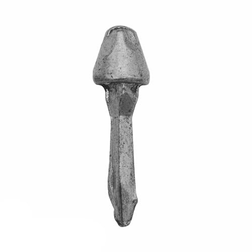 Lord of Battles Chiodi per piano cottura, forgiati a mano, in ferro massiccio, completamente funzionali, accessori antichi medievali storici per scarpe, finitura naturale, set di 100 chiodi