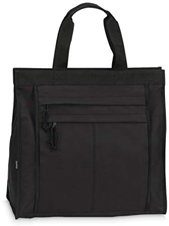 Noey & Lou Fabrizio Einkaufstasche Shopper Tasche Umhängetasche Strandtasche Tragetasche Innenfach + 2 Außenfächer mit Reißverschluss