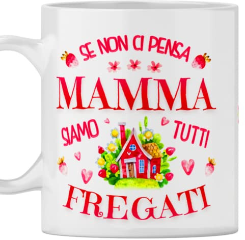 Generico Tazza mamma regalo funny e piena d'amore. Ideale come regalo per la festa della mamma, come regalo per il suo compleanno oppure per Natale - Ci pensa Mamma