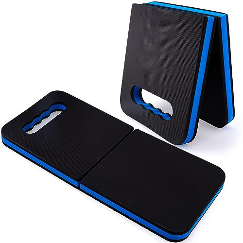 FOSHIO Tappetino Pieghevole per Ginocchia, Cuscino per Ginocchia, Cuscino Salva Ginocchia per Il Giardinaggio, Ideale per lavori in Giardini, Case e officine, 43 x 28 x 3 cm