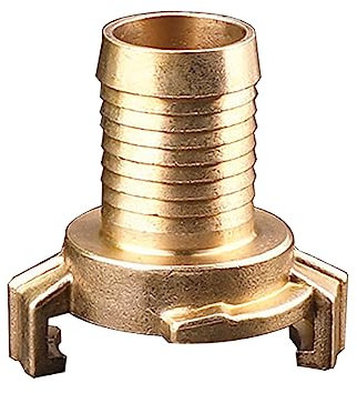 Schnellkupplungs Schlauchstück, Messing Schlauchverbinder Steckkupplung Schlauchkupplung für 1 Schläuche