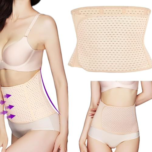 PENCHUAN Bauchgurt Nach Geburt, Rückbildungsgürtel Nach Geburt für Taille 60-103 CM, Verstellbar Bauchgurt Nach Op