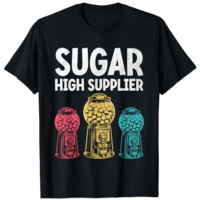 Funny Gumball Machine Vending Machine Bubblegum Gum Machines T-Shirt