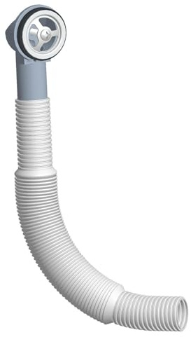 Round Overflow Pipes, Sink Overflow Kit,Sink Overflow Pipe,Wash Basin Overflow Head, Bath Waste and Overflow Kit,Sink Overflow Head Overflow Pipe with 200-600mm Overflow Tube for Sink
