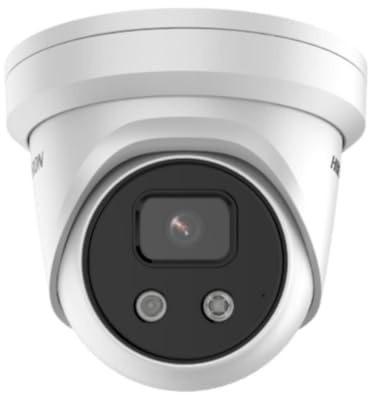 Supraveghere IP Turret Camera 4MP Powered by Darkfighter Hikvision DS-2CD2346G2H-IU(2.8MM)(EF), Lens Fixa: 2.8 mm, iluminar