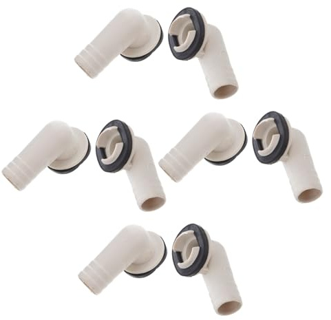 Gatuida 8pcs Air Conditioner Drain Pipe Adapter Connector Hose Fitting for Outdoor Units Lightweight Drainage Connector