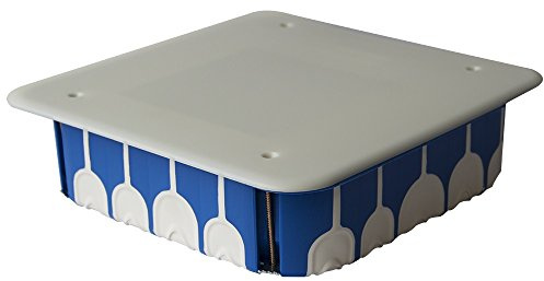 BLM BLI690184 Boîte de dérivation étanche 180 x 180 x 50 avec couvercle, Bleu