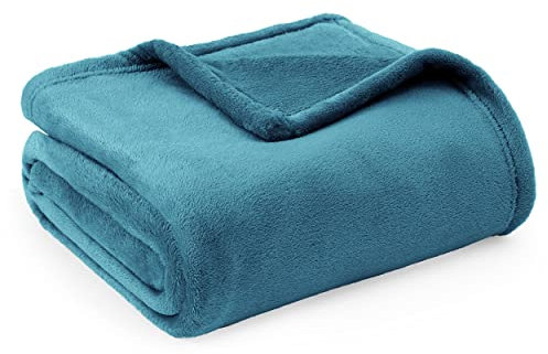 BEDSURE Kuscheldecke Flauschig Decke Fleecedecke - Wohndecke Warm Winter Weich, Sofadecke XL, Decke Couch Blanket, Wohn- & Kuscheldecken 150x200cm, Sofa überwurfdecke Türkis