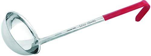 Le Petit Mitron Autre Louche inox35cl m. PVC Rouge