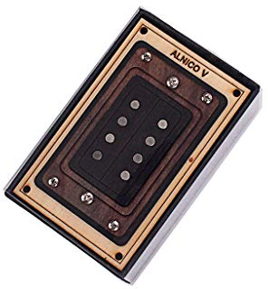 Alnicov Gitarren-Tonabnehmer, 4-saitiger Humbucker-Tonabnehmer, Saiteninstrument-Zubehör Ersatz