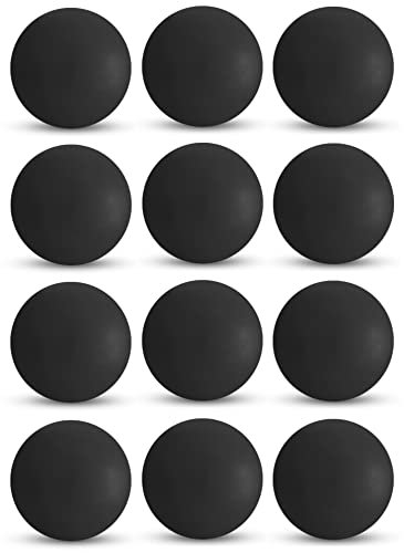 TigerTail Sports Recreational-Quality (1-Star, 40mm) Ping Pong Balls (Black, 12-Pack)