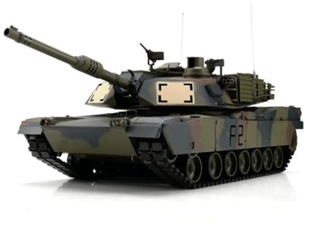 RC Panzer Heng Long 1/16 RC M1A2 Abrams tarn BB+IR