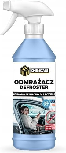 MRM Chemicals – 4 x 1L Scheibenenteiser Auto bis –40 °C – Enteiser für Autoscheiben, Türen & Schlösser – Entfernt EIS & Reif in Sekunden – Lack- & Dichtungsschonend – Made in EU