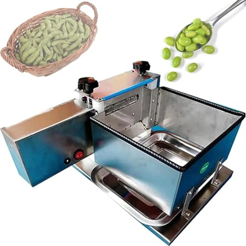DPQYJPP Sgusciatrice elettrica per Fagioli di Piselli, Separatore semiautomatico sbucciatore di Piselli per Fagioli, Sbucciatrice di Piselli secchi, per Piselli/soia/Fagioli/Edamame