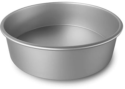 Guardini, Tortiera liscia con fondo smontabile Ø 26 cm, Rivestimento PFAS free, Adatta ad uso intensivo, Alluminio riciclato anodizzato, Argento, Made in Italy, Linea Professional