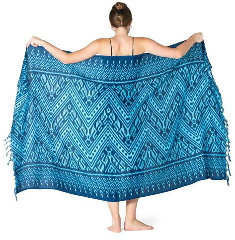 PANASIAM Sarong KIOWA, blue, L