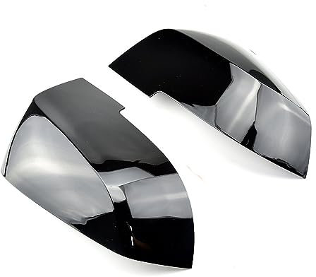 Auto Spiegelgehäuse Spiegelkappen Außenspiegel Links rechts für BMW F20 F21 F87 für M2 F23 F30 F36 für X1 E84 I3 I3S 2012-2024 (Farbe: Fibe