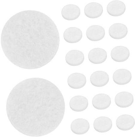 Homoyoyo 200 Stück Runde Filzgleiter Selbstklebend 1,2cm ø Bodenschutzpolster Möbelgleiter Für Stühle Und Harte Böden