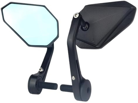Motorradspiegel Für BM&W S1000R R1250R R NineT F900R F800R S1000RR R1200R R18 S1000XR F900XR S1000 RR Motorradspiegel Rückansicht Bar Zubehör Rückseitenspiegel(A)