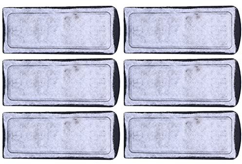 Funien Filtro Al Carbone Attivo in Cotone da 3,6 Once Sostituzione del Filtro in Cotone per Acquario, Sicuro e Robusto con Carbone Attivo, Facile da Installare e Rimuovere, Fornisce