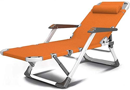 Heavy Duty Folding Lounge Chair - Zero Gravity Recliner Waterproof Garden Lounger Camping Deck Chair Durable Outdoor Furniture Set Metal Relaxation Chair for Patio & Office
