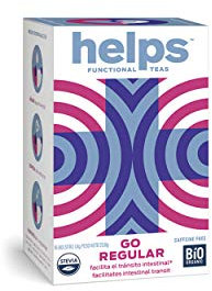 HELPS INFUSIONES - Infusión De Sen Y Cola De Caballo Con Efecto Laxante Y Drenante. Elimina Líquidos Con Este Té Y Mejora Tu Tránsito. Helps Go Regular. Caja De 16 Bolsitas.