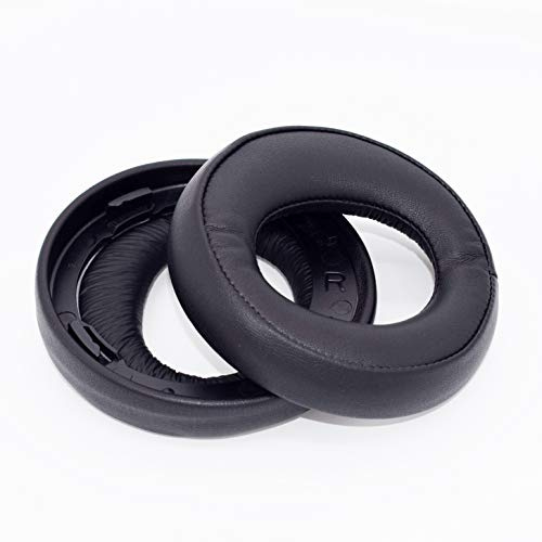 Replacement Cushion Ear Pads Earpad Cup Cover Pillow for Sony ps3 ps4 Gold Wireless Playstation 3 Playstation 4 CECHYA-0083 Stereo 7.1 Virtual Surround Headphone Headset (Black)