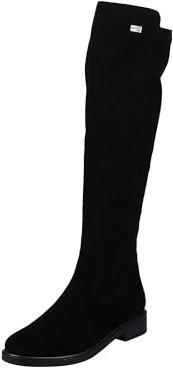 Remonte Damen D8387 Kniehohe Stiefel, schwarz/schwarz / 02, 41 EU