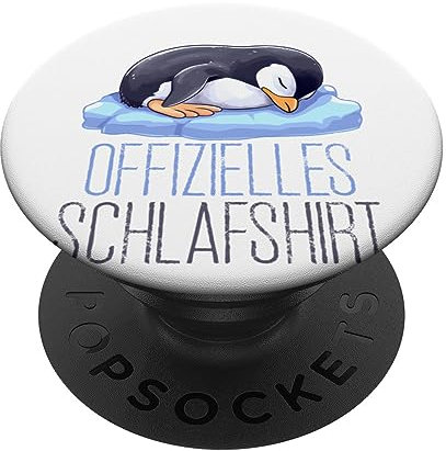 Offizelles Schlafshirt - Pinguin PopSockets mit austauschbarem PopGrip