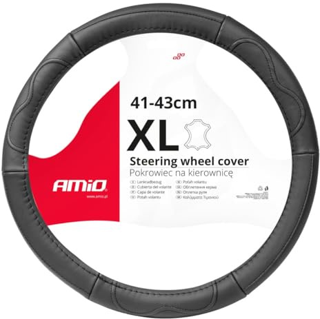 AMiO 03553 Lenkradbezug schwarz