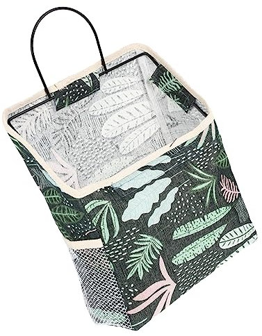 MAGICLULU Hanging Storage Bag Wall Mounted Organizer Canvas Large Opening Door Hanger Storage