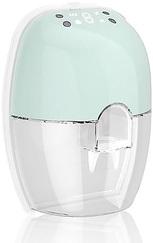 Elektrische Brustpumpe, Tragbare Milchpumpe, Freihändig & Geräuscharm, Bequeme Stillpumpe mit 3 Modi, 9 Stufen, Memory-Funktion - 27 mm Standard/ 24 mm Flansch