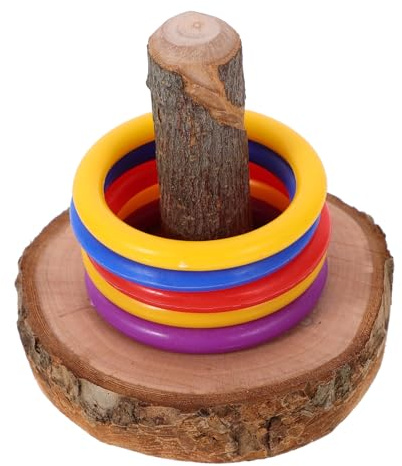 COLLBATH Intelligenzspielzeug Zufällige Farbe zur Stimmungsverbesserung Vogeltrainingsspielzeug und Puzzle Lösung für Papageien und Wellensittiche für Tägliches Training und Beschäftigung