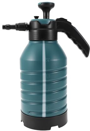 Hihaha Cleaning Spray Bottles/Outside Spray Bottles with Adjustable Nozzle for Outdoor Indoor Plants and Clean/Adjustable Plastic Metal 2L / 1 Pc Blue