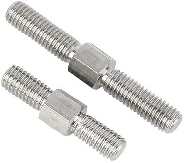 ORANXIN M4 x 30mm 5 Pcs Edelstahl 304 Doppelendige Zapfen Sechskant Abstandshalter Schrauben Bolzen mit Doppelgewinde Standoffs Hochbelastbar Verbindung Säule für die Industrie