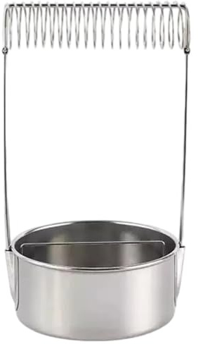 pp supm Paint Brush Washer, Artist Brush Cleaner Stainless Steel Art Paint Washing Bucket with Wash Tank Filter Screen Holder for Cleaning Drying Painting Brush
