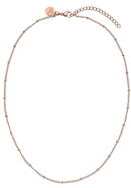 Purelei Pure Kette Damen (14K rosévergoldet) – Halskette Damen aus langlebigem Edelstahl – Wasserfeste Kette – 40-45 cm Länge verstellbar – Halskette für deinen individuellen Look