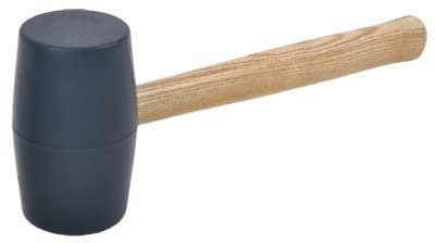 Black Rubber Mallet, 32-oz. -JK160108