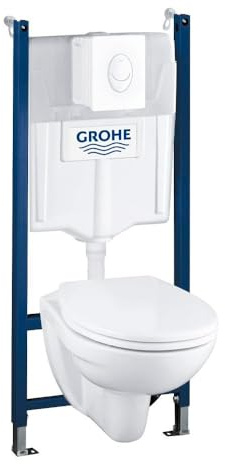 Grohe 39116000 Ceramic Compact Solido Set WC, 39116000