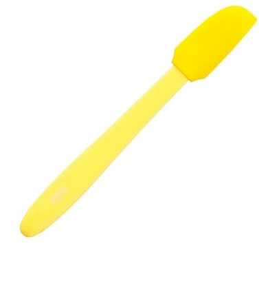 Birkmann, Teigschaber schmal, Gelb, Silikon