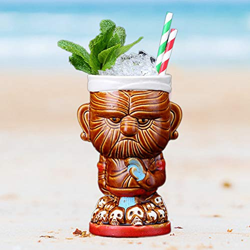 Jauhmui Tiki Becher Mug 400ml Keramik Rangatira Hawaii Cocktailbecher