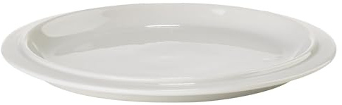 Zone Denmark Eau Kuchenteller – Frühstücksteller für Snacks & Kuchen – Porzellan – Spülmaschinengeeignet – Ø 12 x 1,7 cm – Offwhite