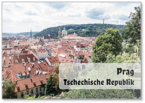 Kühlschrankmagnet Die Altstadt Von Prag - PRAHA 1 - Erster Bezirk, Tschechische Republik, Design 2, Kühlschrankmagnet