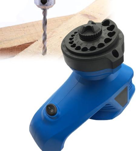 3-12mm Drill Bit Sharpener Machine, Electric Drill Bit Sharpener, with 19 Holes, Speed ​​1350 rpm, for 130° Standard Twist Drill Bit