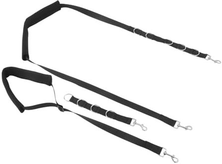 Hohopeti Ergonomisches Hundepflegeset 1 Set Mit Badeleinengurten Für Die Pflege Schwarz