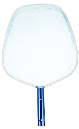 HANABASS Efficient Pool Cleaning Net Heavy Duty Aluminum Frame Leaf Skimmer Net for Pools Spas