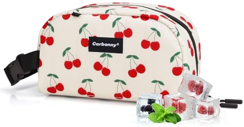 Cerbonny Kühltasche Klein Isoliert, Mini Kühltasche mit Kühlakku | Perfekt für arbeit, schule & reisen.Ideal zur aufbewahrung von joghurt, snacks & geschnittenem obst